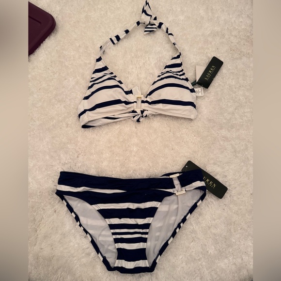 Lauren Ralph Lauren Other - Lauren Ralph Lauren Navy Swimwear